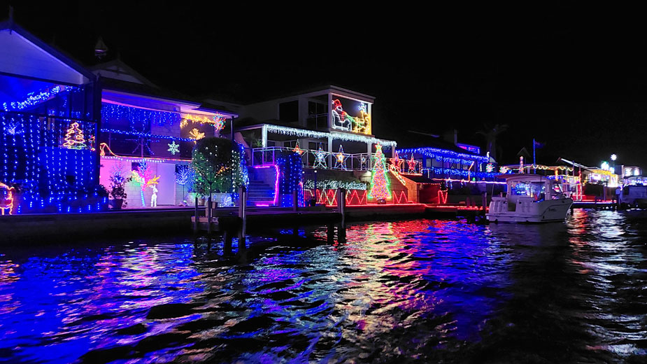 Christmas in Mandurah on the Canals